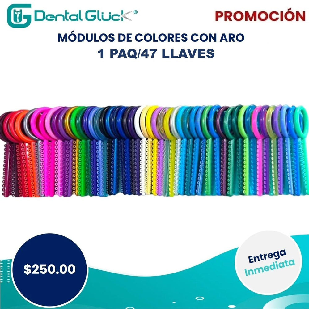 47 MÓDULOS DE COLORES CON ARO