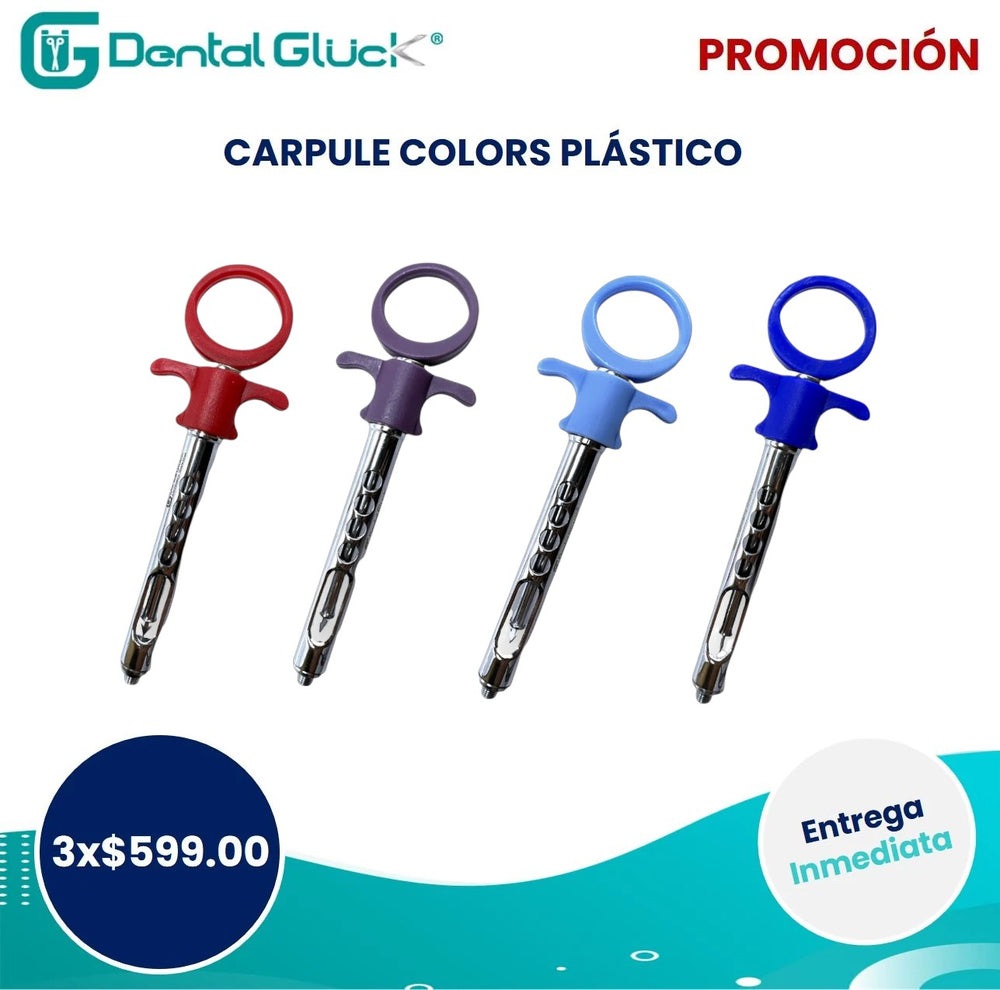 PROMOCIÓN CARPULE COLORS PLÁSTICO